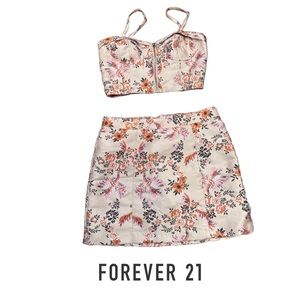 Forever 21 | Silk 2 Piece Set | Size Medium